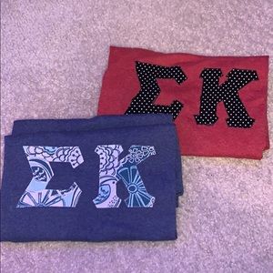 2 sigma kappa sorority t-shirts